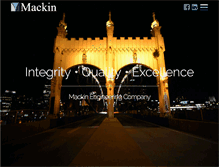 Tablet Screenshot of mackinengineering.com